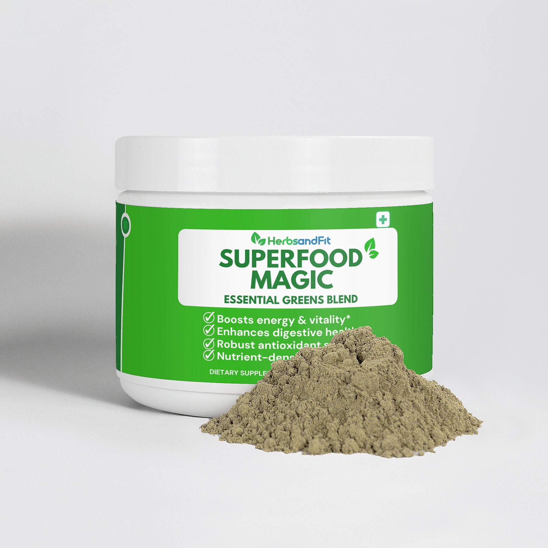 Superfood Magic: Nutrient-Rich Herbal Greens Blend