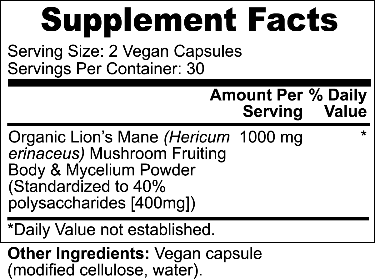 Lion's Magic: Boost Focus & Immune with Lions Mane