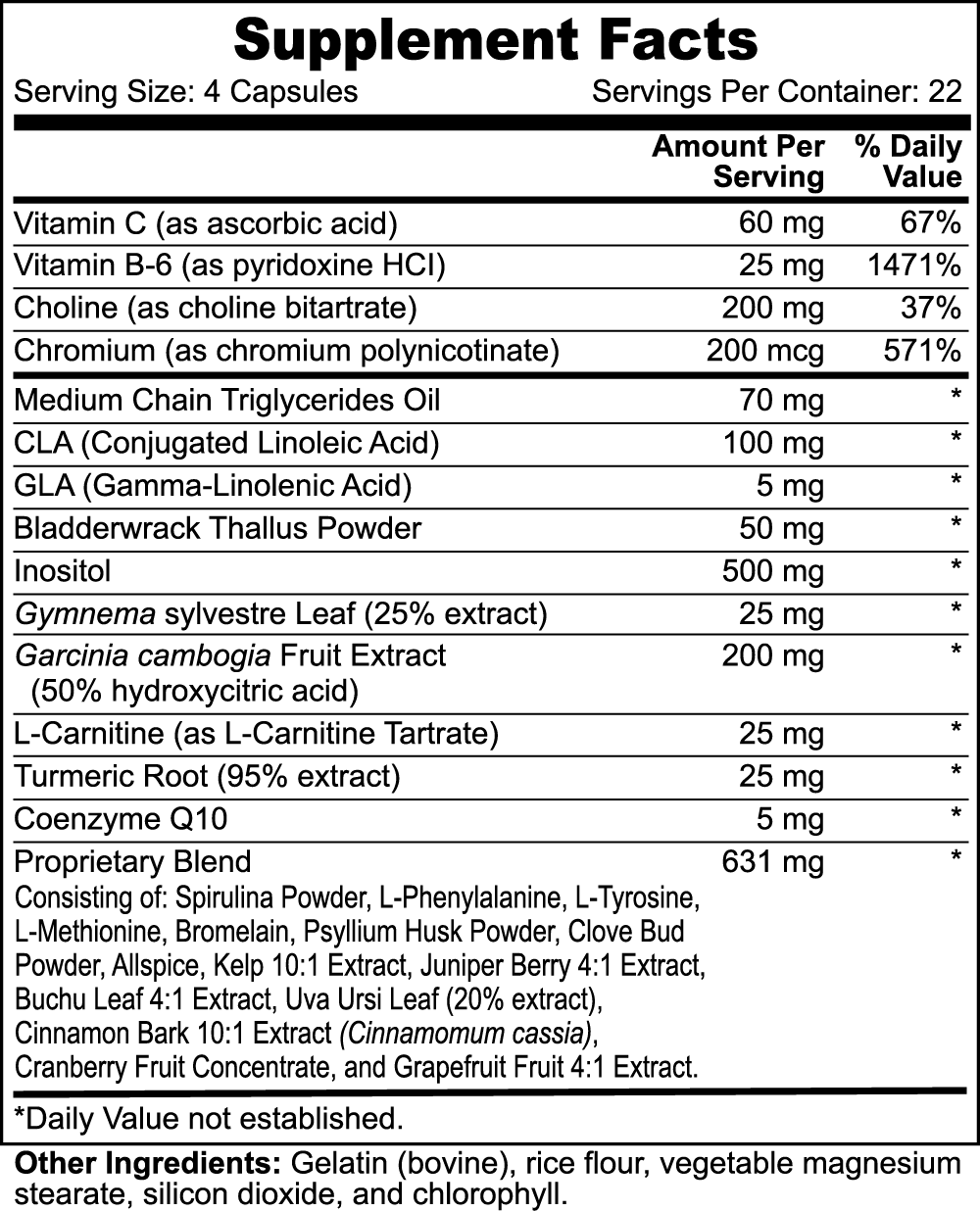 Fat Loss Magic: Super Fat Burner with MCT (Caffeine FREE)