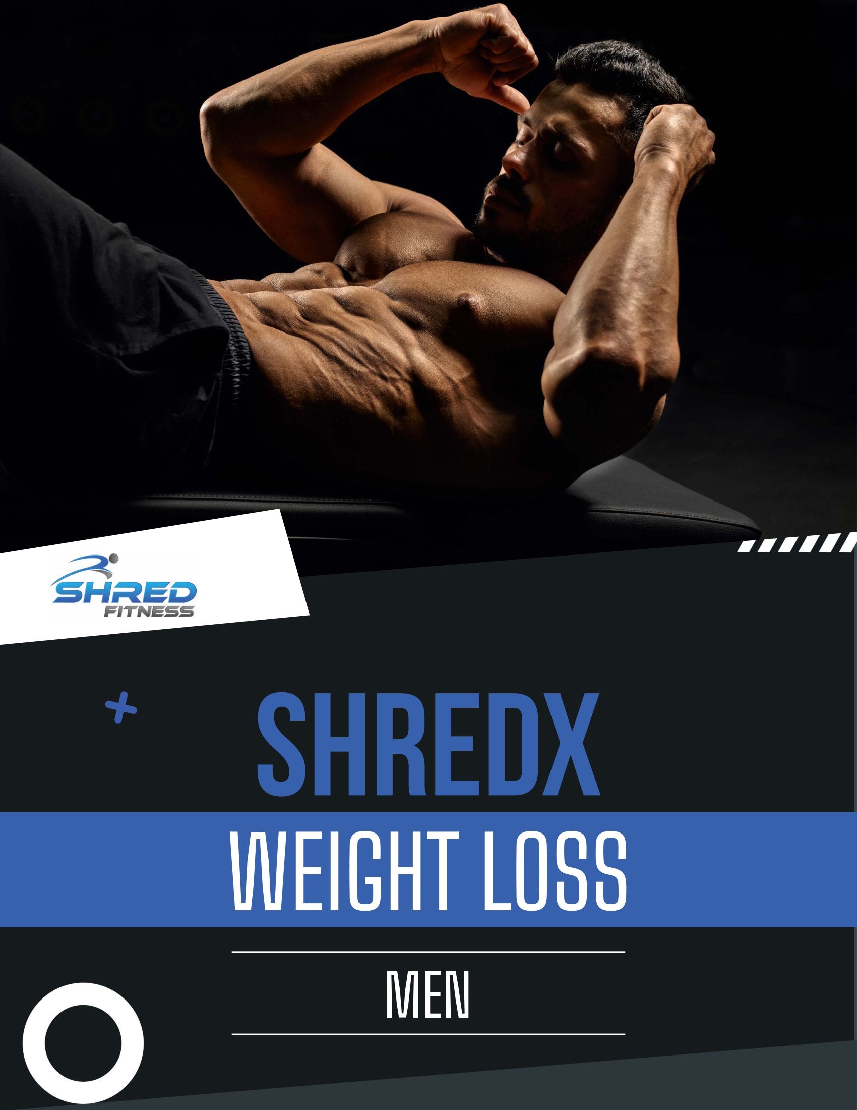 ShredX: Unisex Weight Loss Program: Meal Plan, Home and Gym Exercise Routine