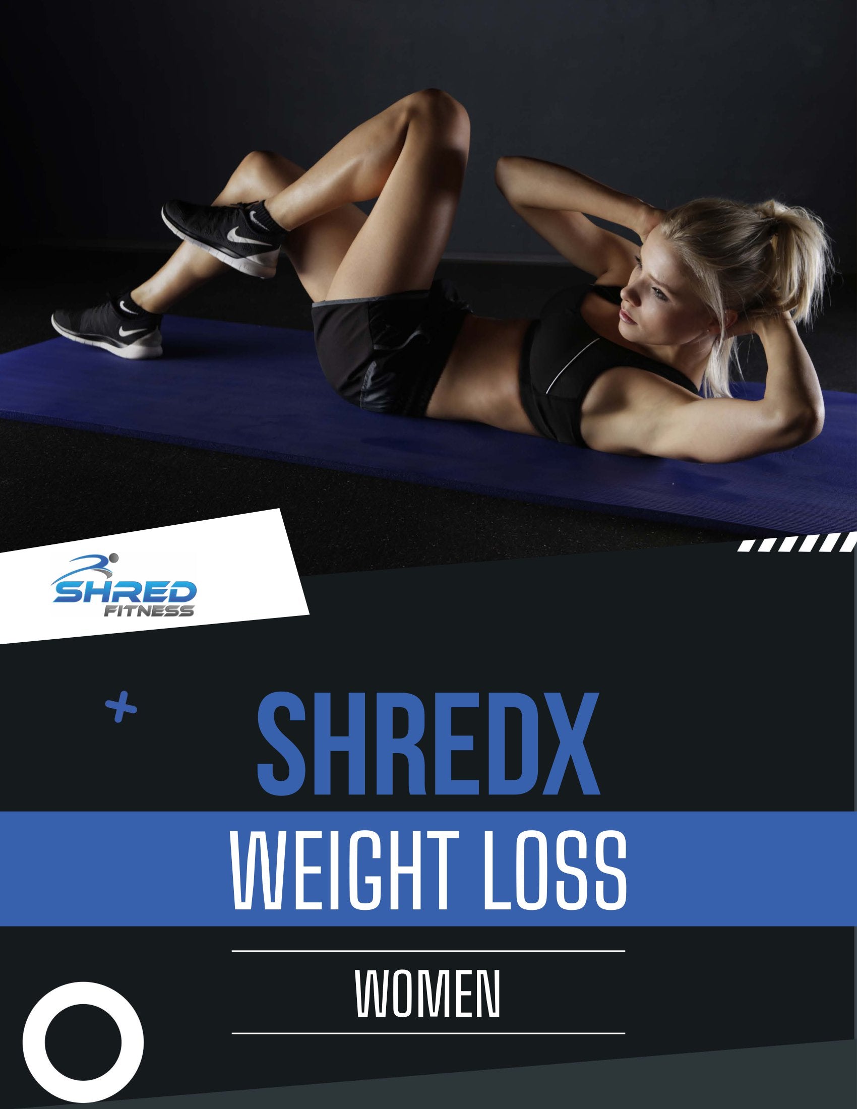 ShredX: Unisex Weight Loss Program: Meal Plan, Home and Gym Exercise Routine