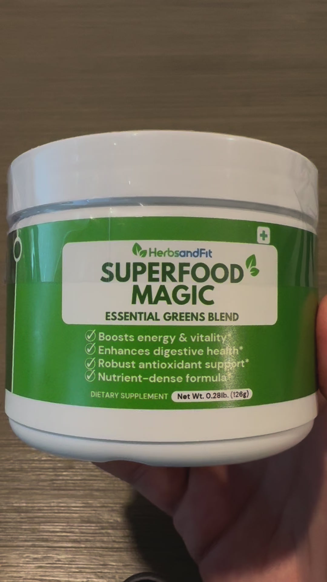 Superfood Magic: Nutrient-Rich Herbal Greens Blend